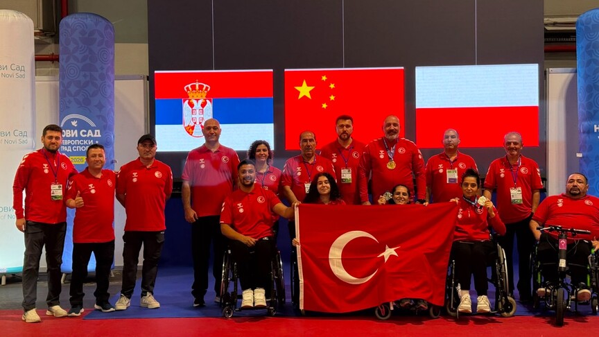 Türkiye'nin milli para atıcıları, Sırbistan'daki Dünya Kupası'nda tarihi bir başarıya