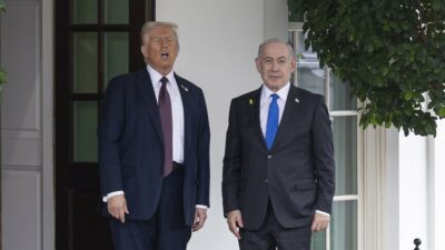 İsrail Başbakanı Binyamin Netanyahu ile ABD Başkanı Donald Trump, önemli
