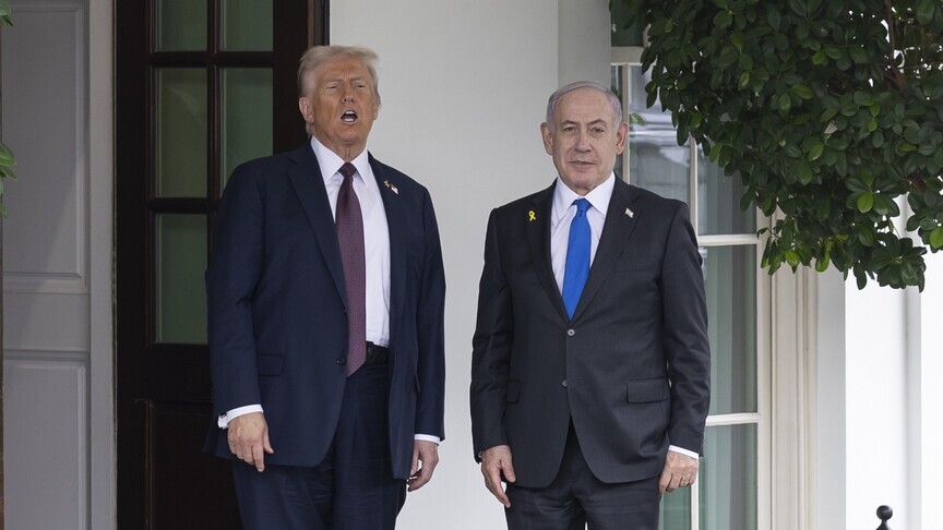 İsrail Başbakanı Binyamin Netanyahu ile ABD Başkanı Donald Trump, önemli