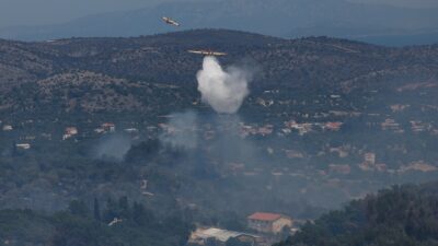 Yunanistan'da Derveni bölgesindeki orman yangınında hayatını kaybedenlerin sayısı artmaya devam
