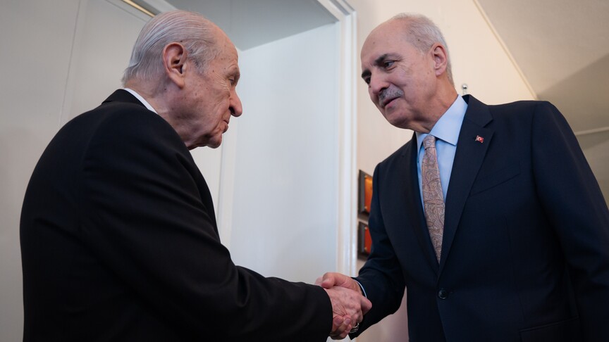 TBMM Başkanı Numan Kurtulmuş, siyasi işbirliklerini güçlendirmek amacıyla MHP Genel