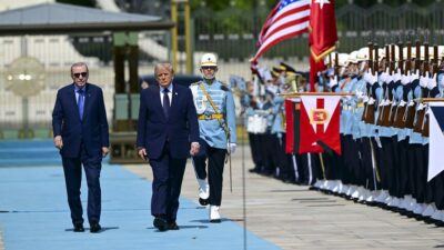 Cumhurbaşkanı Erdoğan, Trump'ı unutulmaz bir törenle ağırladı.