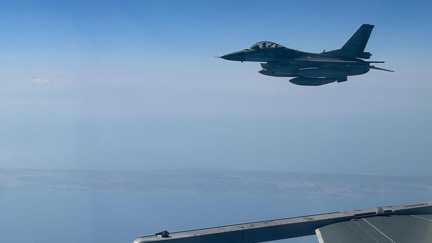 Milli Savunma Bakanlığı, Türk Hava Kuvvetleri'nin Kıbrıs Adası'nın güneyinde gerçekleştirdiği
