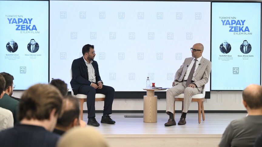 Yapay Zeka Eylem Planı'nın detayları, KÜME Vakfı'ndaki etkinlikte ele alındı.