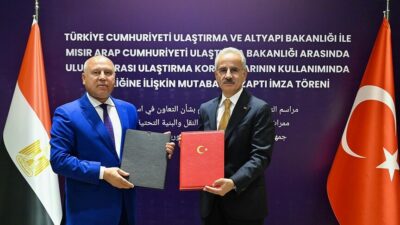 Türkiye ve Mısır, ulaştırma alanında önemli bir işbirliğine imza attı.