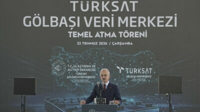 Ulaştırma ve Altyapı Bakanı Abdulkadir Uraloğlu, TÜRKSAT Gölbaşı Veri Merkezi'nin