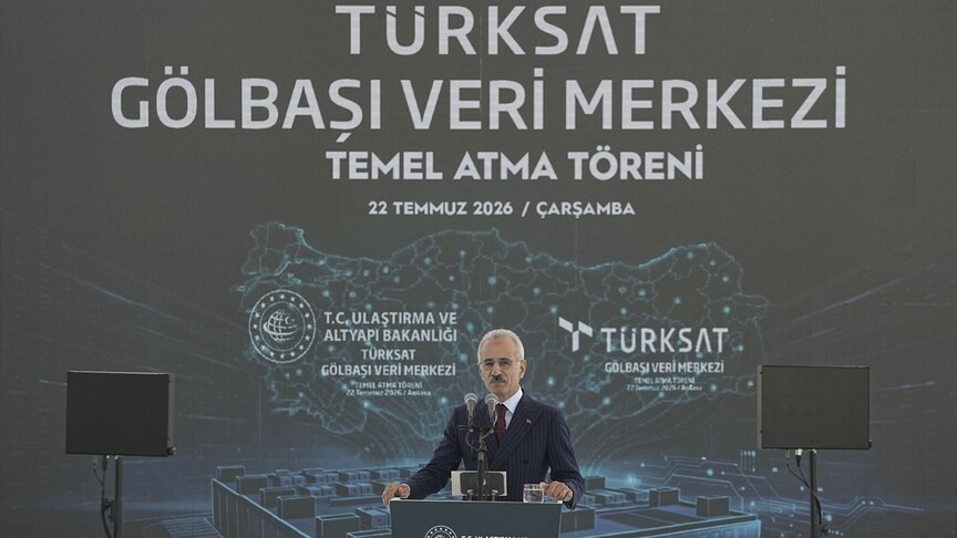 Ulaştırma ve Altyapı Bakanı Abdulkadir Uraloğlu, TÜRKSAT Gölbaşı Veri Merkezi'nin