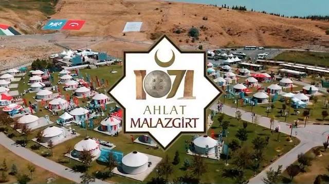 Ahlat'ta düzenlenen Malazgirt Zaferi kutlamaları, helikopter gösterileri ve çeşitli etkinliklerle