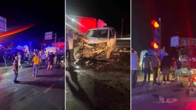 Sakarya'nın Akyazı ilçesinde meydana gelen trafik kazasında toplam 7 kişi