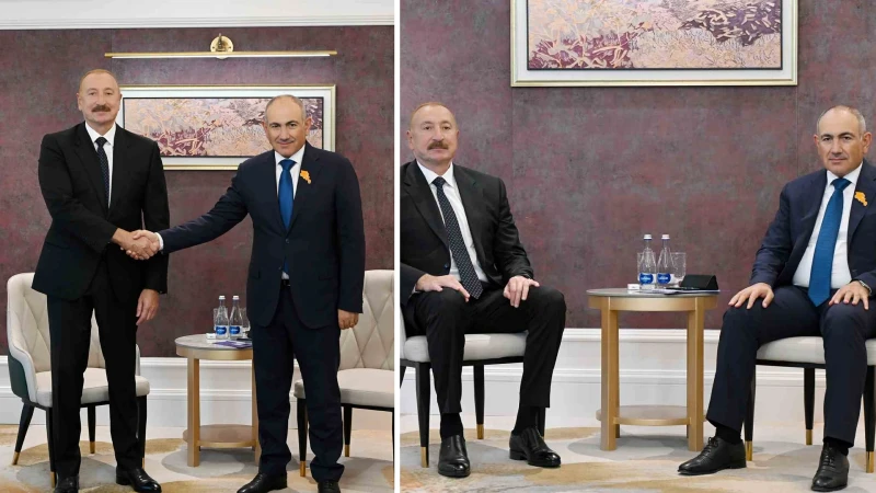 Azerbaycan ve Ermenistan liderleri, Bişkek'te düzenlenen görüşmelerde ticari ilişkileri ve