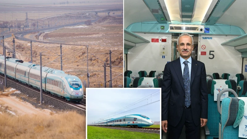 Ankara-Konya Yüksek Hızlı Tren Hattı, 15 yılda 22,8 milyon yolcu