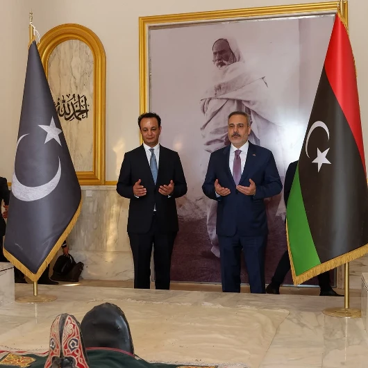 Dışişleri Bakanı Hakan Fidan, Libya'da milli kahraman Ömer Muhtar'ın kabrini
