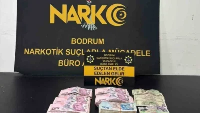 Bodrum'da yürütülen dron destekli uyuşturucu operasyonu, sokak satıcılarına göz açtırmadı