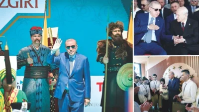 Cumhurbaşkanı Erdoğan, Malazgirt Zaferi'nin 955. yıl dönümünde kritik mesajlar verdi.