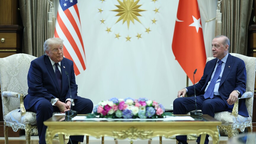 Cumhurbaşkanı Erdoğan, ABD Başkanı Trump ile yaptığı görüşmede bölgesel istikrar