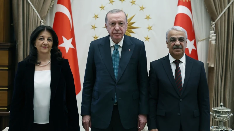 Cumhurbaşkanı Erdoğan, DEM Parti heyeti ile terörsüz Türkiye sürecini görüşmek