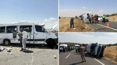 Diyarbakır'da meydana gelen trafik kazasında hayatını kaybedenlerin sayısı 5'e yükseldi.
