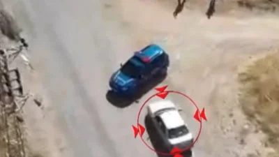 30 yıl hapis cezası ile aranan firari hükümlü, jandarmanın dron