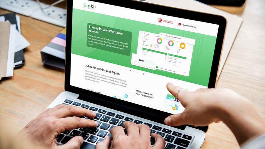Ticaret Bakanlığı'nın yenilikçi uygulaması E-Kolay İhracat Platformu, verimlilik alanında önemli