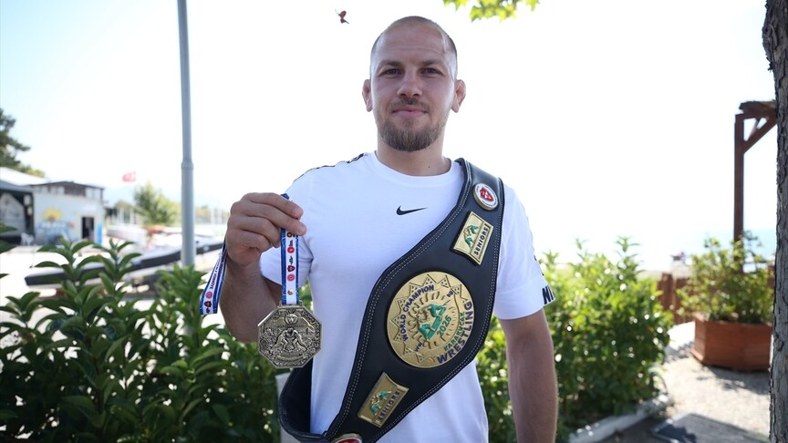 Milli güreşçi Fazlı Eryılmaz, Los Angeles 2028 Olimpiyatları'nda madalya kazanmayı