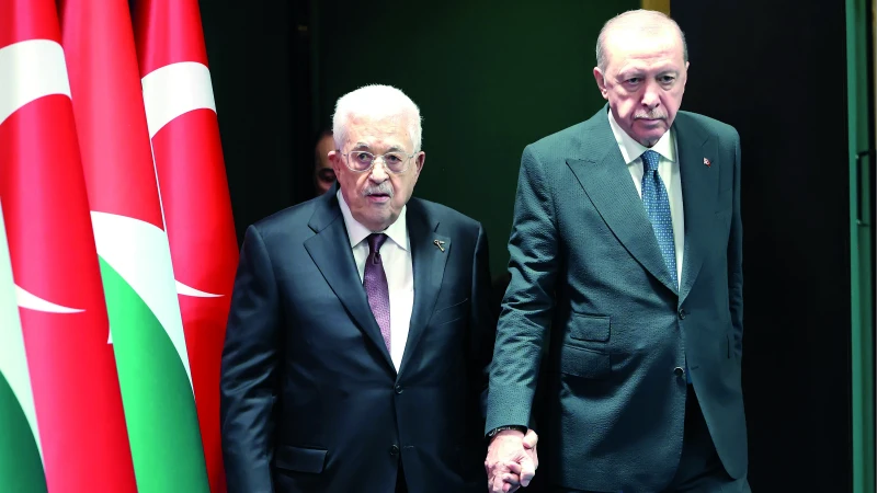 Cumhurbaşkanı Erdoğan, Filistin Devlet Başkanı Abbas ile yaptığı görüşmede, Filistin