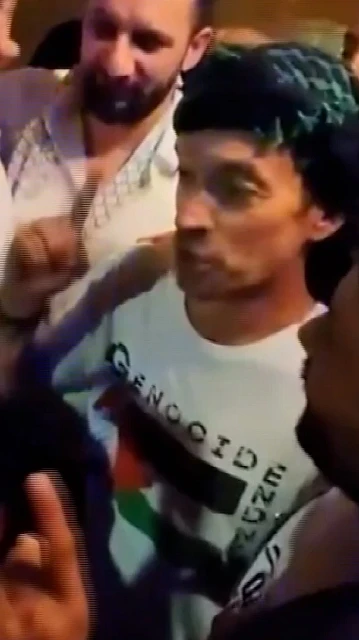 Fransa'dan gelen aktivist, Filistin Konvoyu'nda katıldığı etkinlikte Müslüman olduğunu açıkladı.