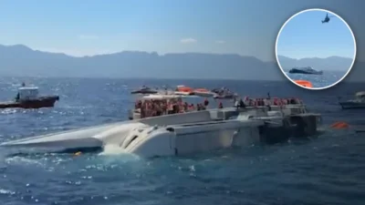 Girne açıklarında yaşanan feribot kazası sonrası mahkemeye çıkarılan kaptan ve