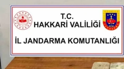 Hakkari'nin Şemdinli ilçesinde düzenlenen operasyonda, İran sınır hattında 7 kilo