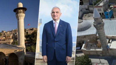 Deprem sonrası onarılan Gaziantep Bostancı ve Şanlıurfa Mahmut Paşa Camileri,