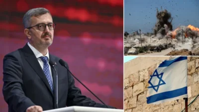 Burhanettin Duran, İsrail'in Gazze'deki eylemlerini antisemitizm söylemiyle gizlemeye çalıştığını ifade