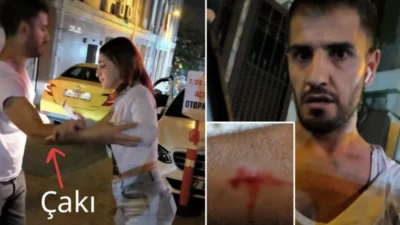 İstanbul'da bir Kanadalı turist, takside gasp edildikten sonra bıçaklı saldırıya
