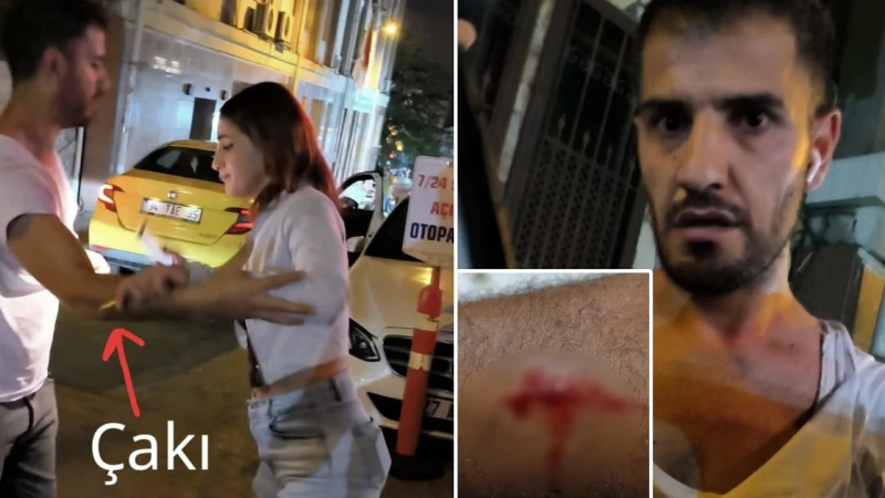 İstanbul'da bir Kanadalı turist, takside gasp edildikten sonra bıçaklı saldırıya