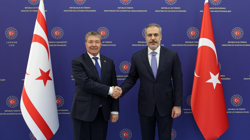 KKTC Başbakanı Ünal Üstel, Dışişleri Bakanı Hakan Fidan'ın Kıbrıs konusundaki