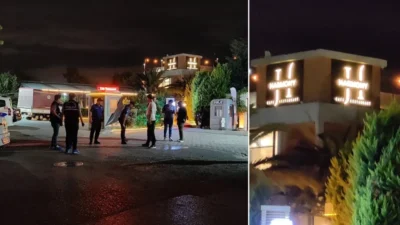 Küçükçekmece'de bir kafede motosikletli şüpheli tarafından gerçekleştirilen silahlı saldırıda iki
