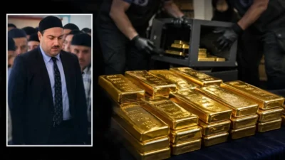 Alihan Kuriş'in suç örgütüne yönelik operasyonda 200 kilo külçe altın