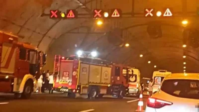 Kocaeli geçişindeki tünelde meydana gelen kazada 3 kişi hayatını kaybetti,