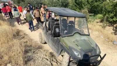 Malatya'nın Hekimhan ilçesinde meydana gelen ATV kazasında 53 yaşındaki Hakan