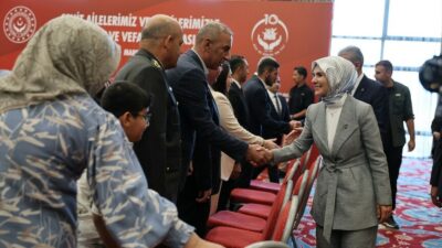 Bakan Göktaş, Mardin'de yaptığı konuşmada şehit aileleri ve gazilere verdiği