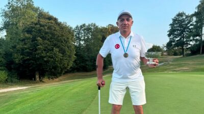 Milli golfçü Mehmet Kazan, Almanya'daki uluslararası şampiyonada sergilediği performansla dikkat