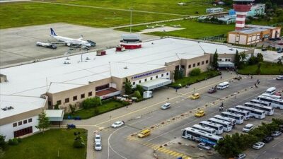 Samsun Çarşamba Havalimanı'nda yolcu kapasitesi 3 milyona yükselecek. Yeni terminal