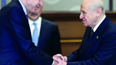 Cumhurbaşkanı Erdoğan ve MHP lideri Bahçeli, Beştepe'de gerçekleştirdikleri zirvede Terörsüz