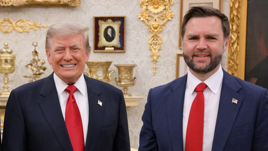 ABD Başkanı Donald Trump'ın, 2028 başkanlık seçimlerinde JD Vance'i desteklemeyi