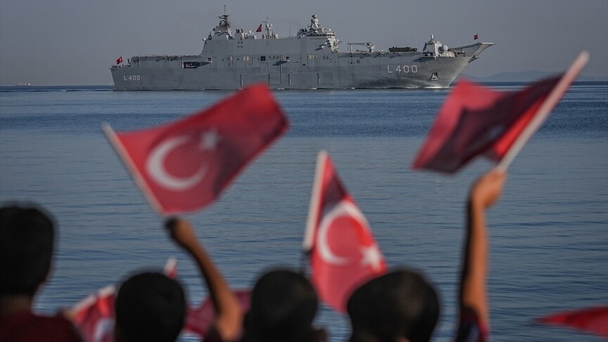 Türk Deniz Kuvvetleri, TEKNOFEST Mavi Vatan etkinliği öncesi Yalova'da görkemli