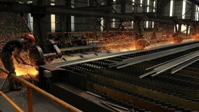 Türkiye'nin ham çelik üretimi, temmuz ayında geçmiş yıla göre yüzde