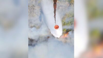 Muğla'nın Yatağan ilçesinde çıkan orman yangını, ekiplerin yoğun çabalarıyla kontrol