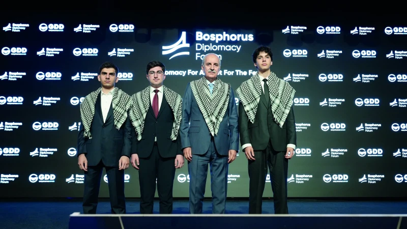 TBMM Başkanı Numan Kurtulmuş, Bosphorus Diplomasi Forumu'nda Türkiye'nin terörsüz bir