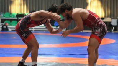 Milli güreşçi Ahmet Duman, dünya şampiyonası ve olimpiyatlarda madalya hedefiyle