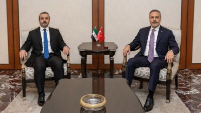 Dışişleri Bakanı Hakan Fidan, Suriye'nin Dışişleri Bakanı Şeybani ile Ankara'da