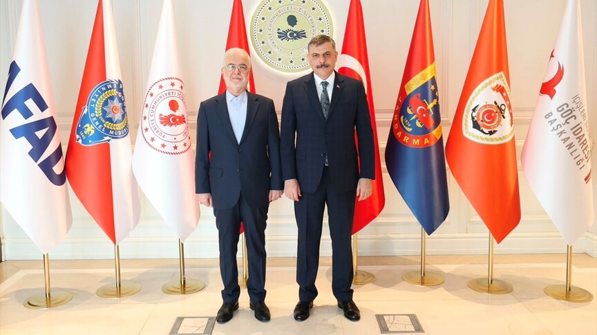 İçişleri Bakanı Çiftçi, İranlı mevkidaşı ile yaptığı görüşmede, terör ve