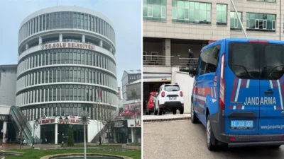 Bolu'da belediye kooperatifine yönelik zimmet iddiaları nedeniyle düzenlenen operasyonda 9